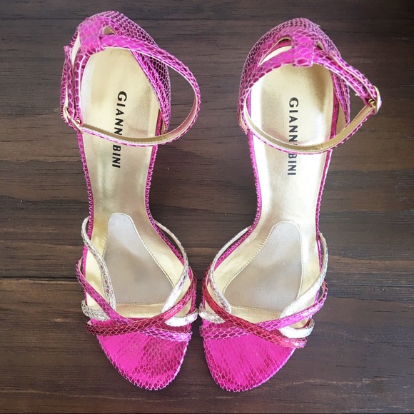 gianni bini pink shoes